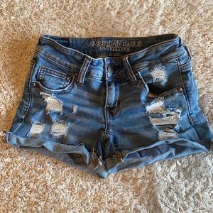 American eagle jean shorts